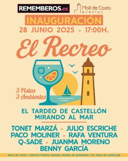 Entrada + Copa + Abanico El Recreo