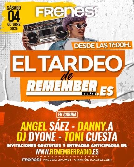 Entrada anticipada Frenesi hasta las 18:00h