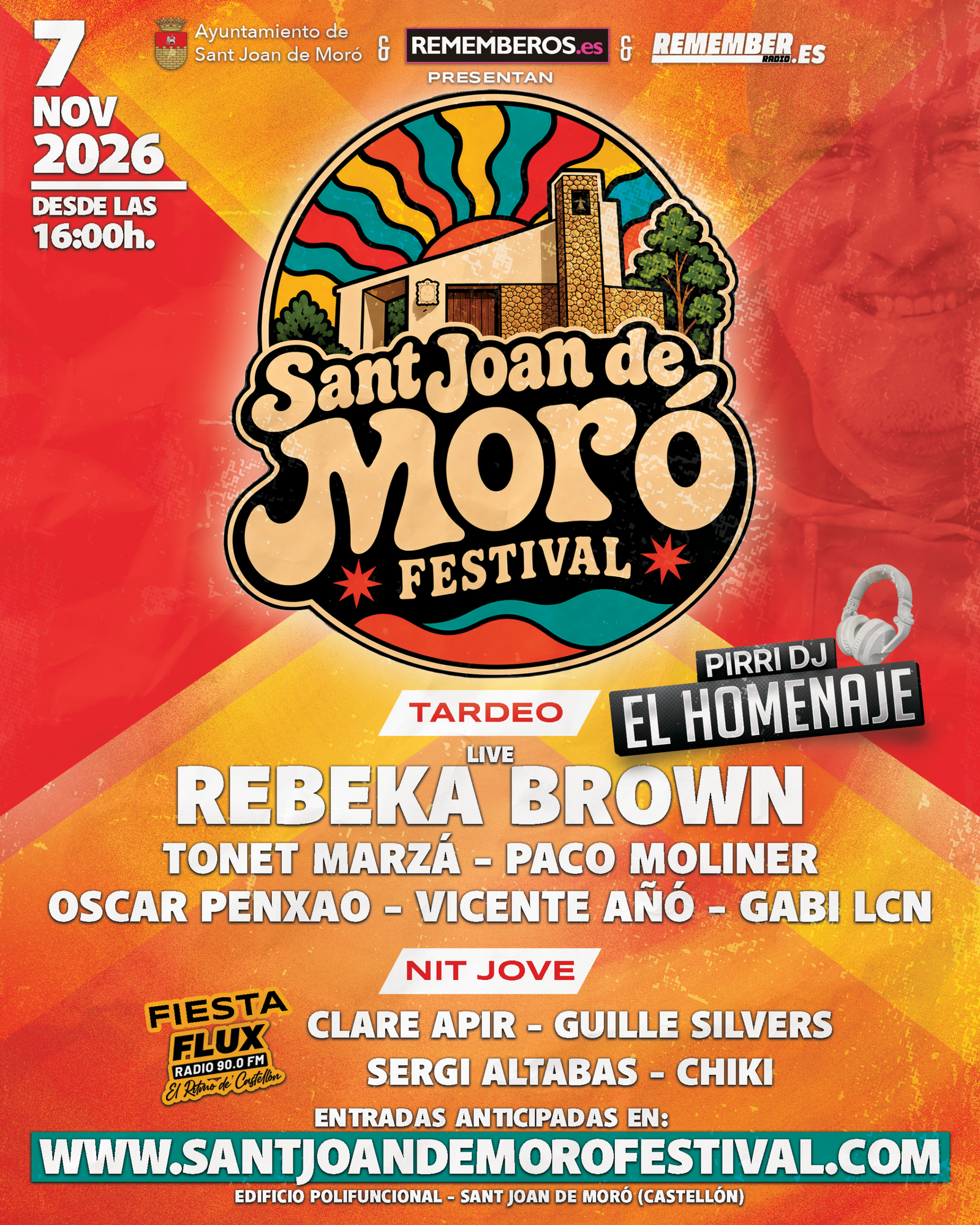 Cartel Sant Joan de Moró Festival